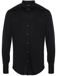 Brunello Cucinelli Men Silk And Cotton Blend Shirt