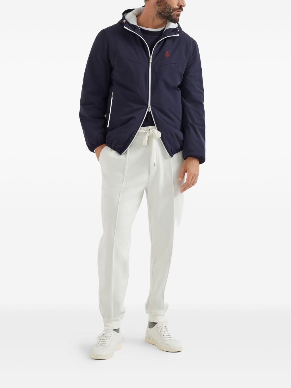 Brunello Cucinelli Men Water-Resistant Blouson Jacket – Bluefly