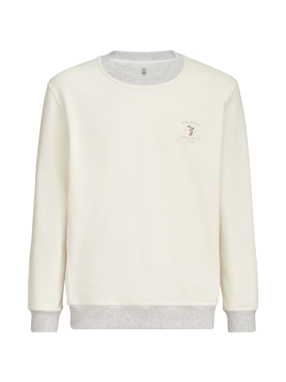 Brunello Cucinelli Men Logo Cotton Sweatshirt