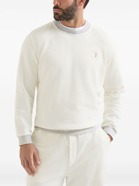 Brunello Cucinelli Men Logo Cotton Sweatshirt