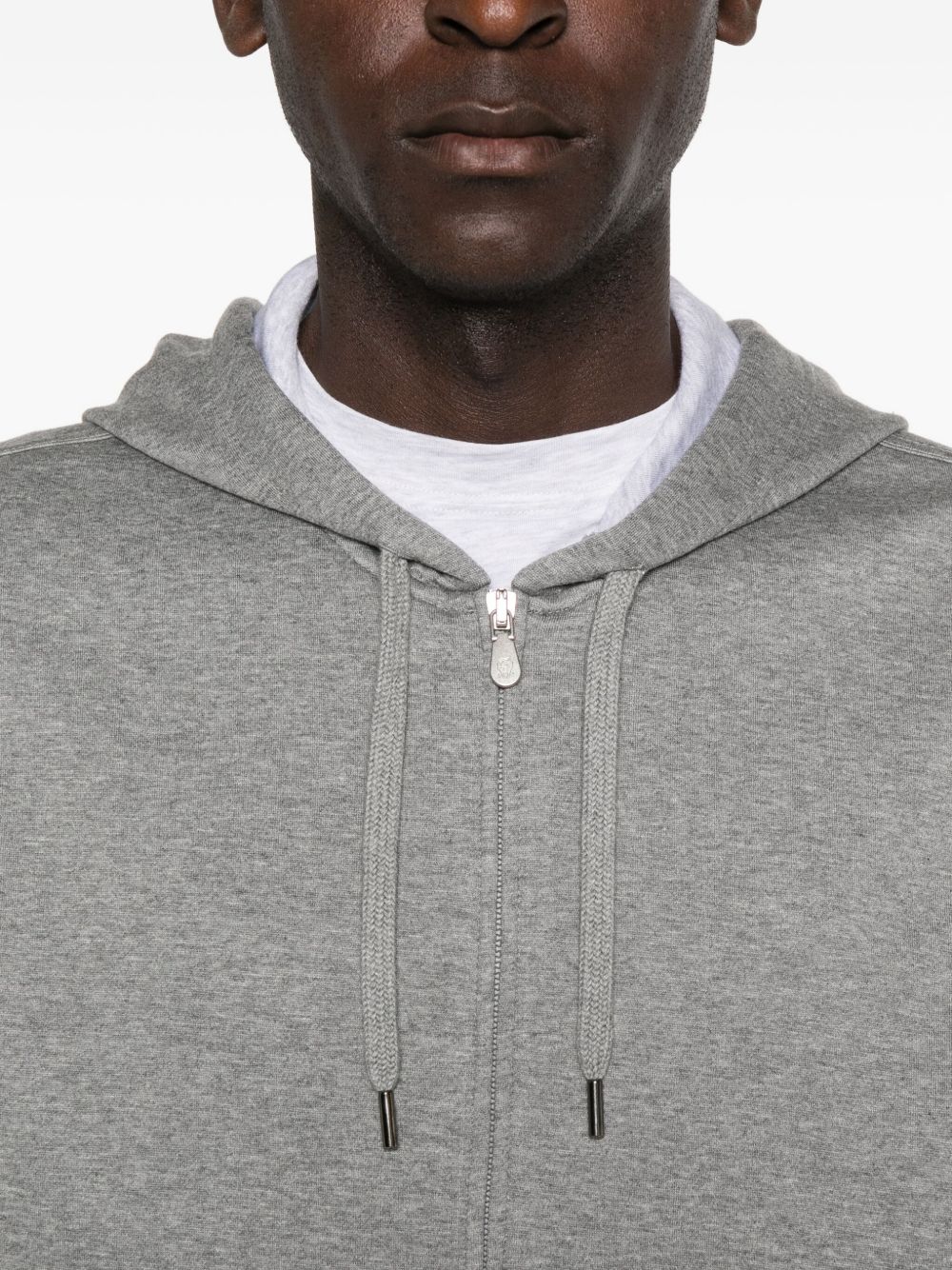 Brunello Cucinelli Men Cotton Blend Hoodie