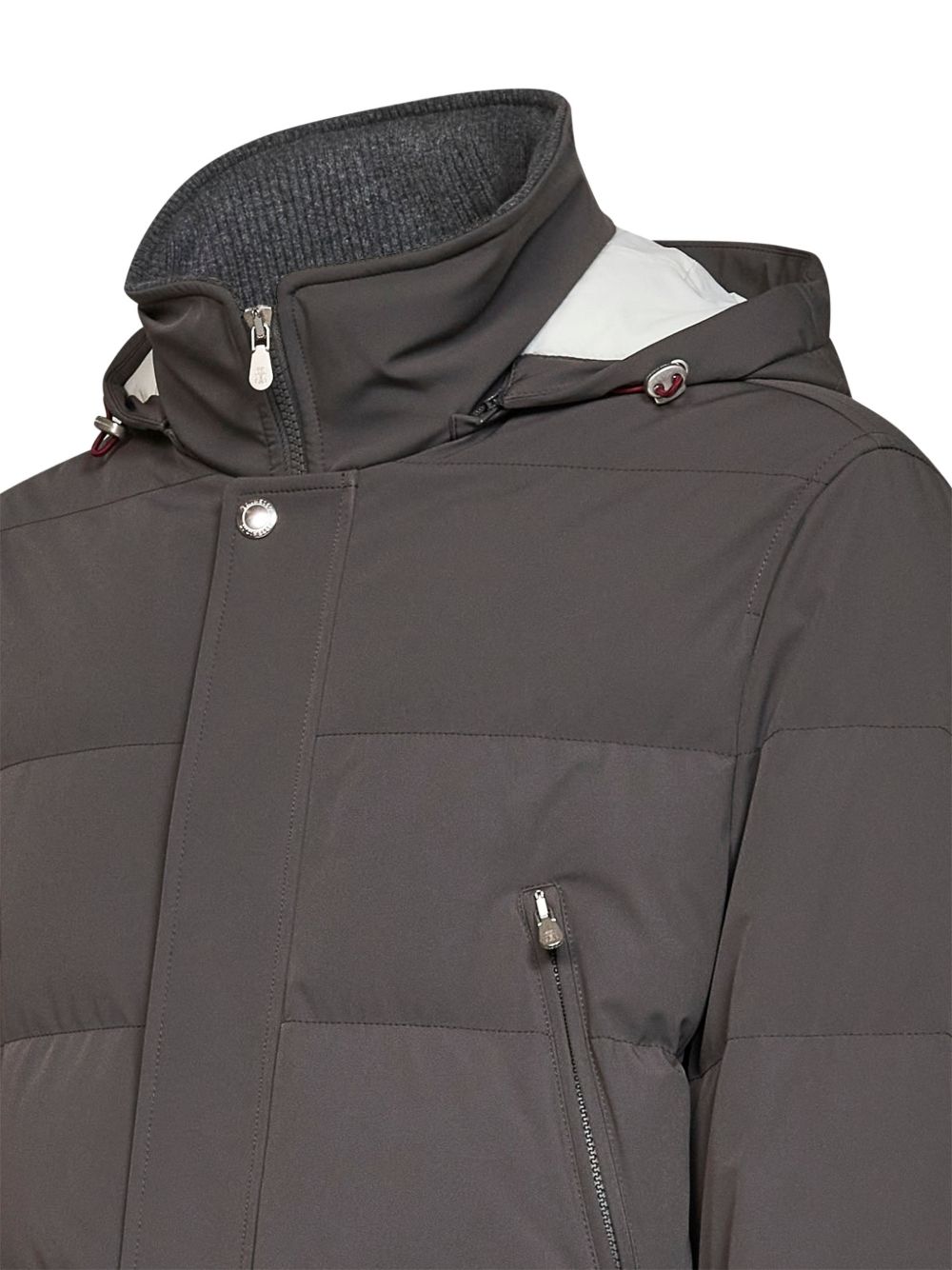 Brunello Cucinelli Men Hooded Down Jacket – Bluefly