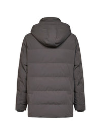 Brunello Cucinelli Men Hooded Down Jacket