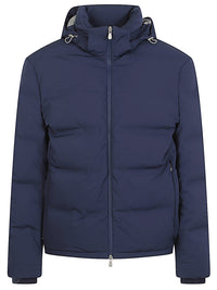 Brunello Cucinelli Men Short Hooded Jacket