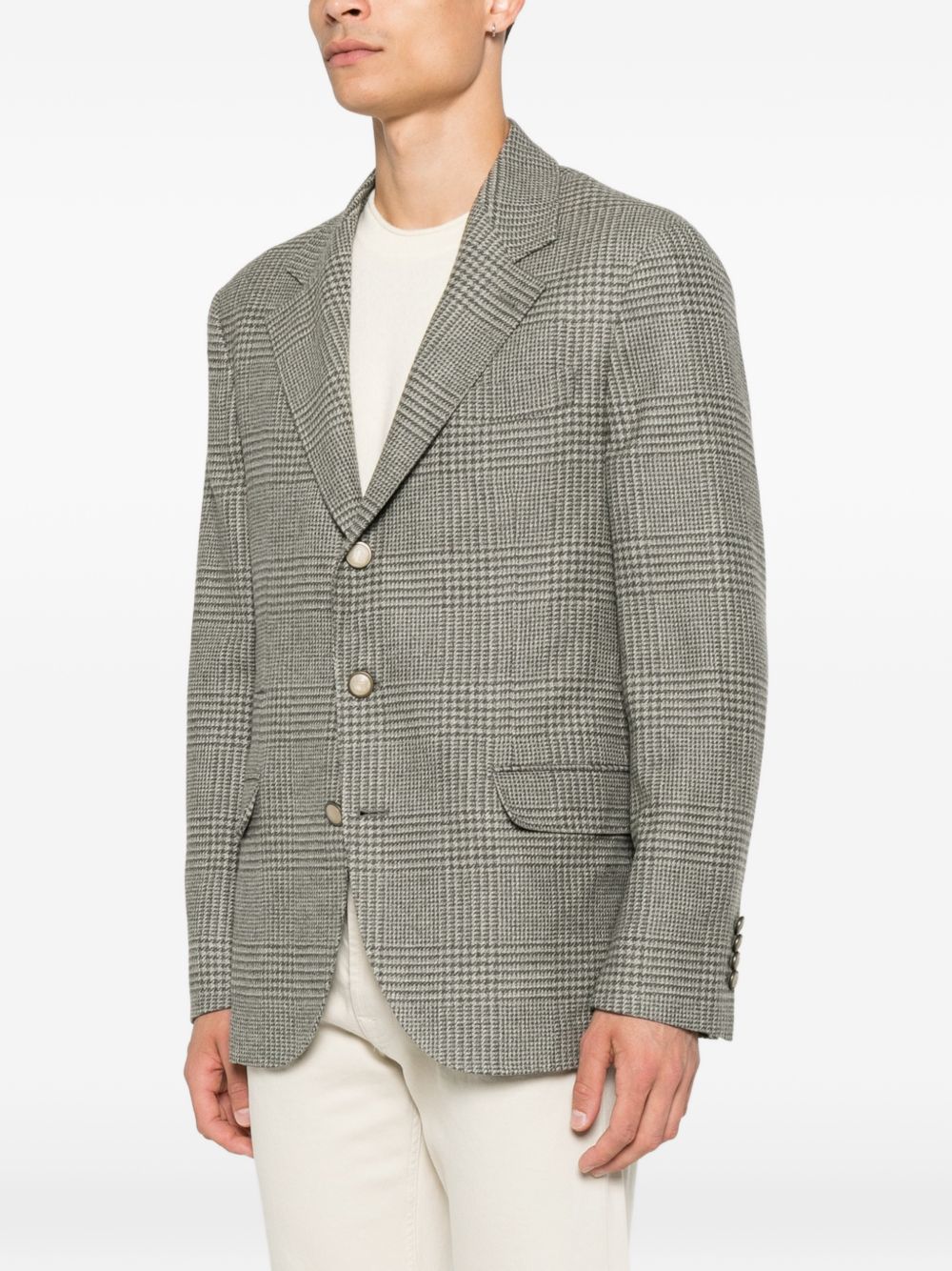 Brunello Cucinelli Men Wool Single-Breasted Jacket