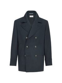 Brunello Cucinelli Men Wool Caban Coat