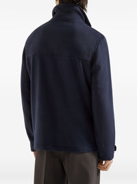Brunello Cucinelli Men Wool Caban Coat