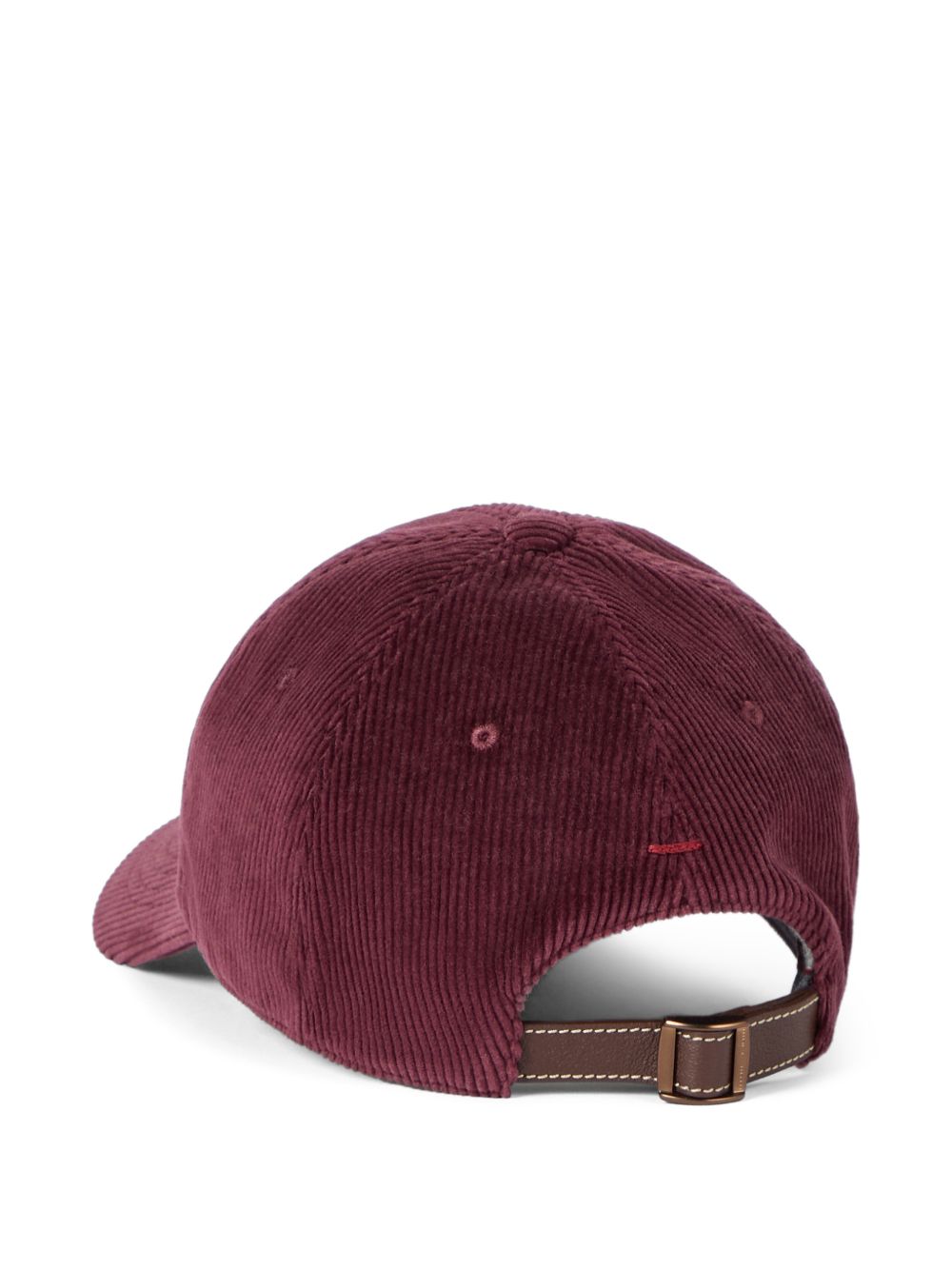 Brunello Cucinelli Men Logo Cotton Baseball Cap