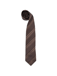 Brunello Cucinelli Men Striped Silk Tie