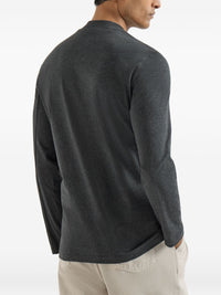 BRUNELLO CUCINELLI Brunello Cucinelli Men Cotton Turtle-Neck T-Shirt