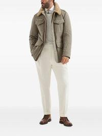 Brunello Cucinelli Men Cashmere Crewneck Sweater