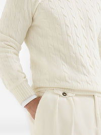 Brunello Cucinelli Men Cashmere Crewneck Sweater