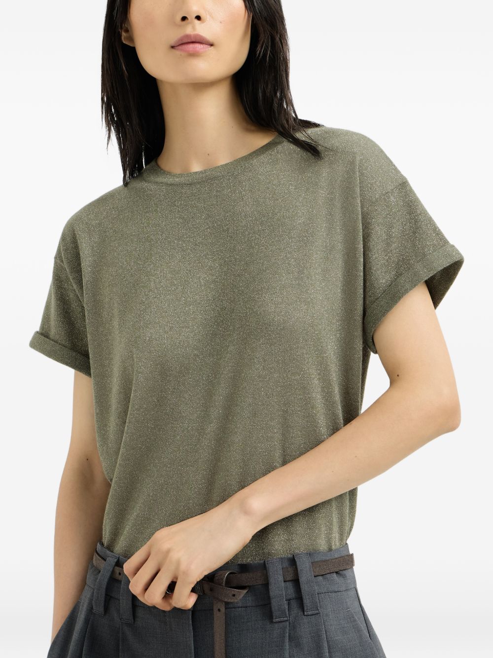 BRUNELLO CUCINELLI Brunello Cucinelli Women Cashmere Blend T-Shirt