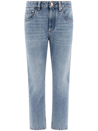 Brunello Cucinelli Women Denim Cotton Jeans