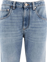 Brunello Cucinelli Women Denim Cotton Jeans