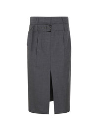 BRUNELLO CUCINELLI Brunello Cucinelli Women Wool Long Skirt