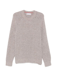 Brunello Cucinelli Men Cashmere And Silk Crewneck Sweater