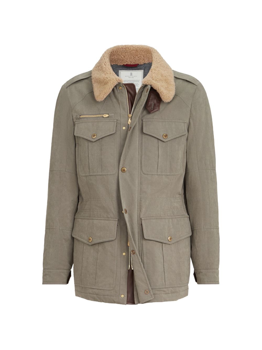 BRUNELLO CUCINELLI Brunello Cucinelli Men Technical Cotton Field Jacket