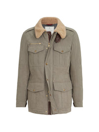 BRUNELLO CUCINELLI Brunello Cucinelli Men Technical Cotton Field Jacket