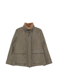 Brunello Cucinelli Women Nylon Short Down Jacket