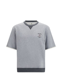 BRUNELLO CUCINELLI Brunello Cucinelli Men Cotton Crewneck Sweatshirt