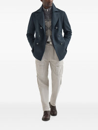Brunello Cucinelli Men Wool Cardigan