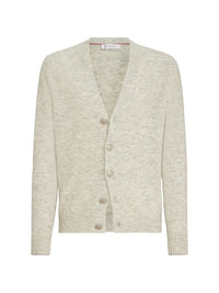 Brunello Cucinelli Men Wool And Cashmere Cardigan