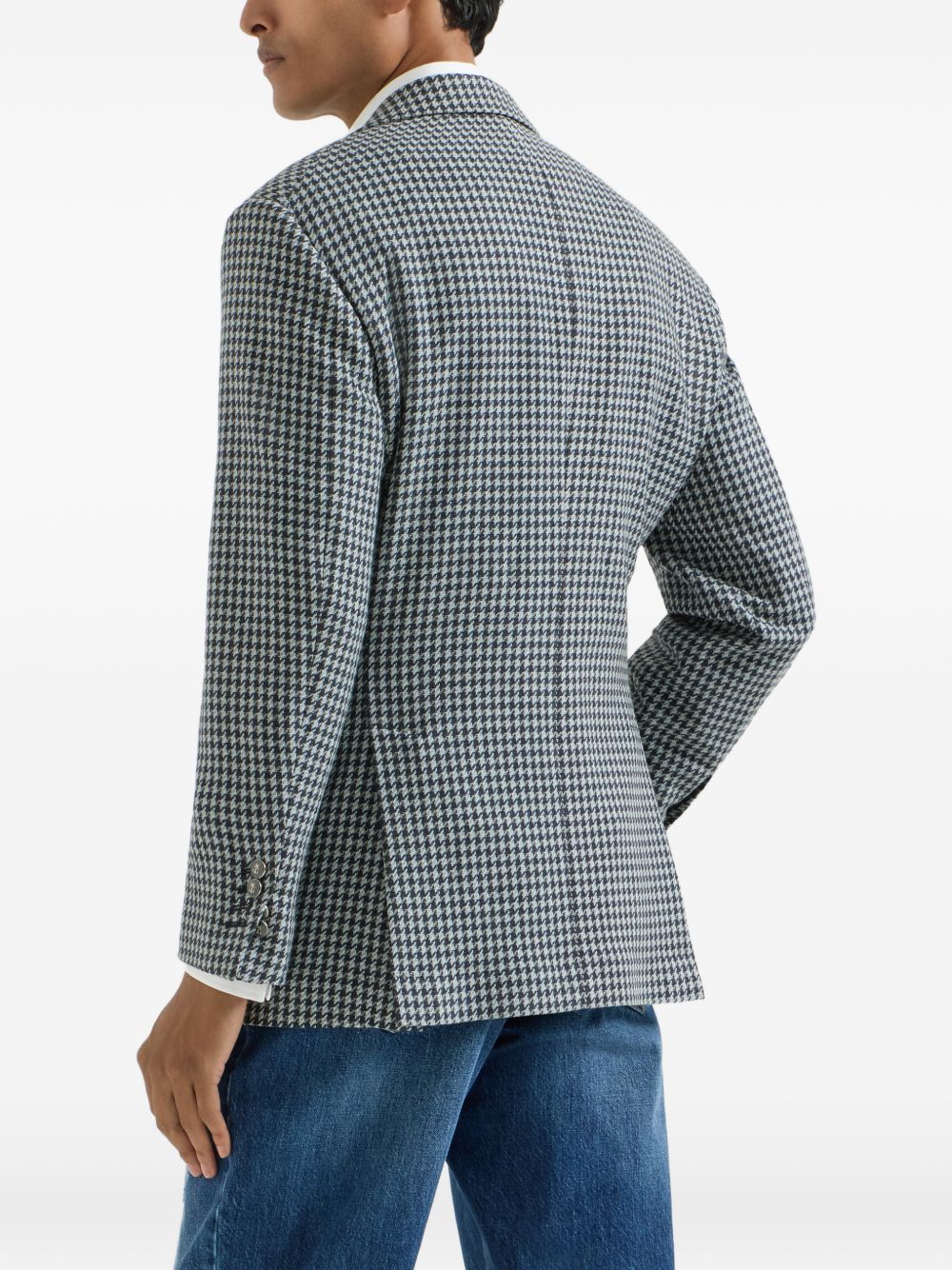 Brunello Cucinelli Men Cashmere Single-Breasted Jacket