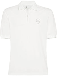 BRUNELLO CUCINELLI Brunello Cucinelli Men Zipped Polo Shirt