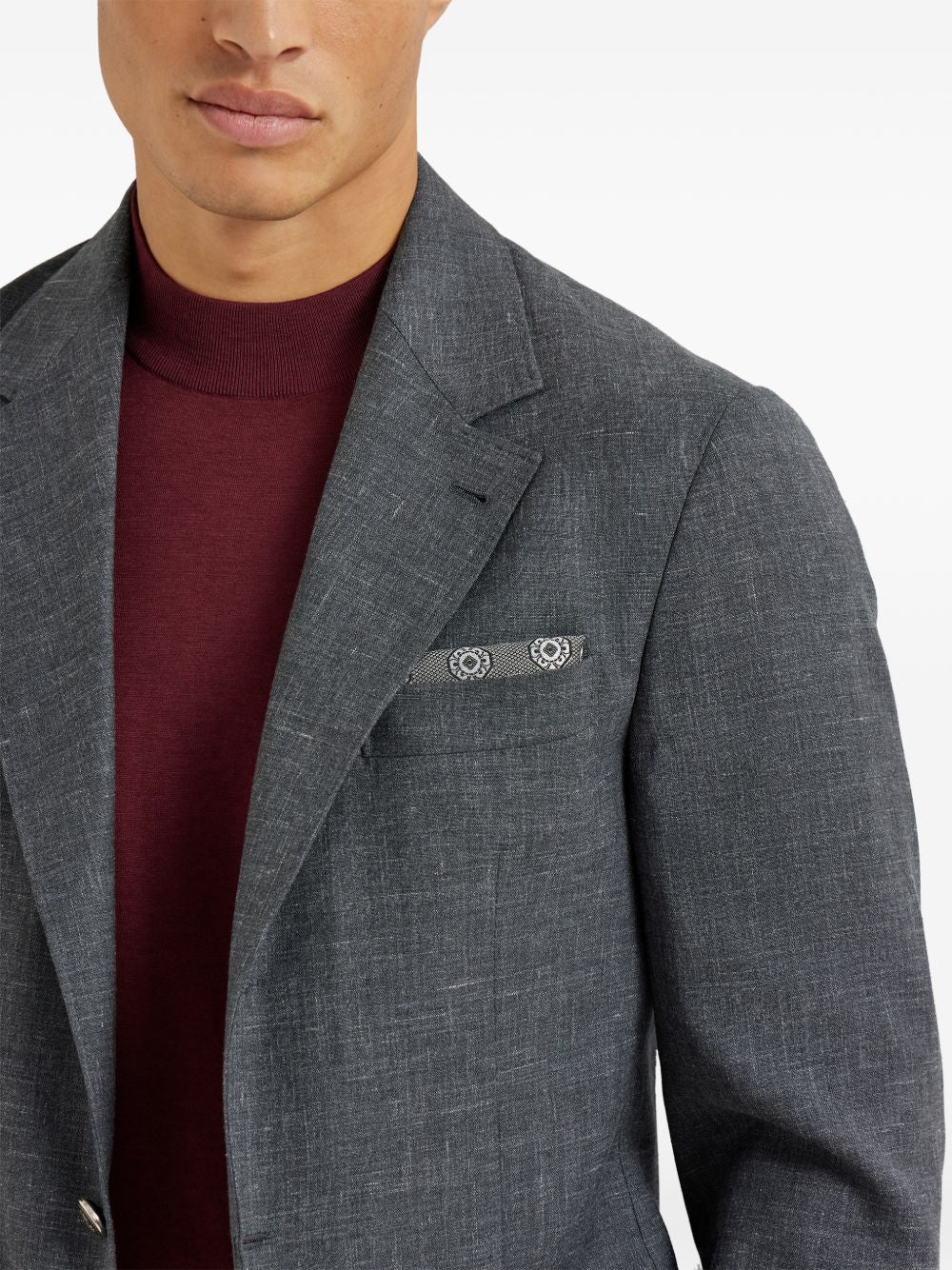 Brunello Cucinelli Men Printed Foulard