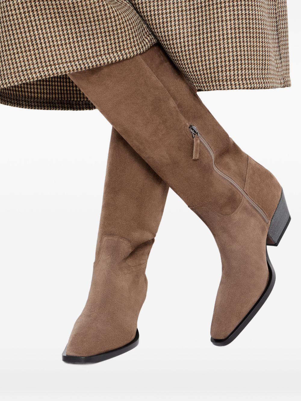 Brunello Cucinelli Women Leather Boots