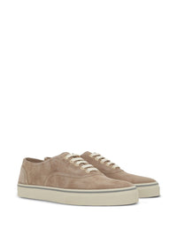 Brunello Cucinelli Men Suede Leather Sneakers