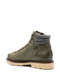 Brunello Cucinelli Men Leather Ankle Boots