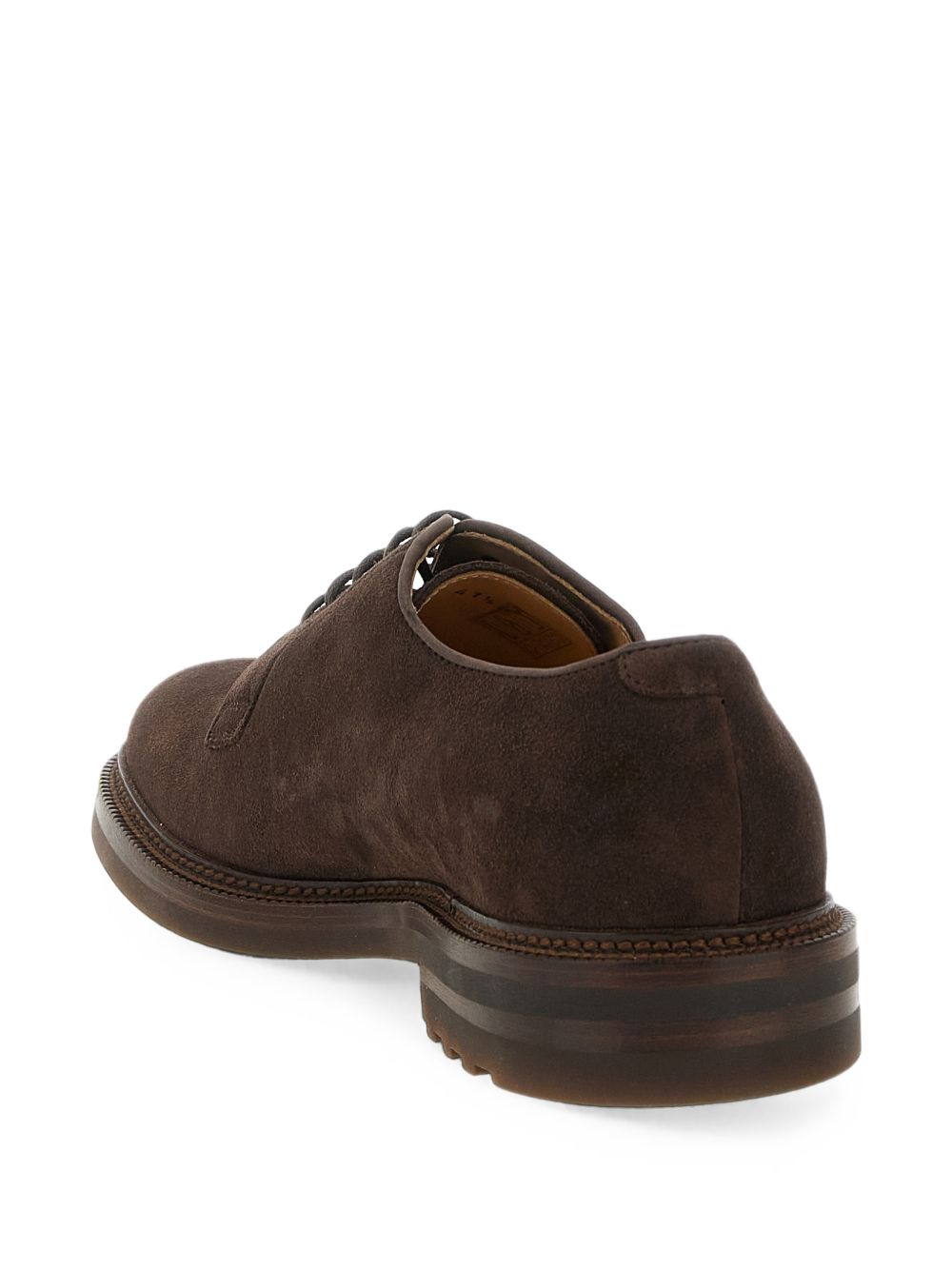 Brunello Cucinelli Men Leather Derby Shoes