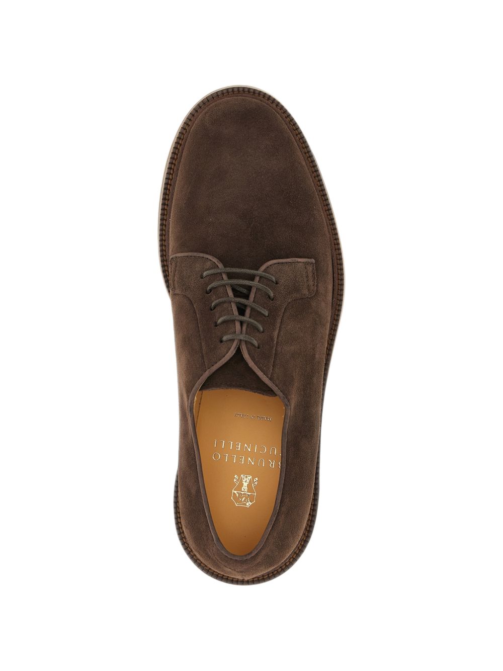 Brunello Cucinelli Men Leather Derby Shoes