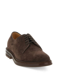 Brunello Cucinelli Men Leather Derby Shoes