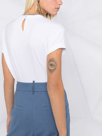 BRUNELLO CUCINELLI Brunello Cucinelli Women Monili Collar Cotton T-Shirt
