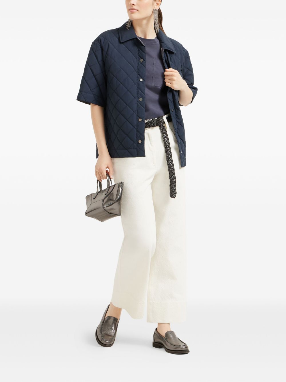Brunello Cucinelli Women Cotton T-Shirt