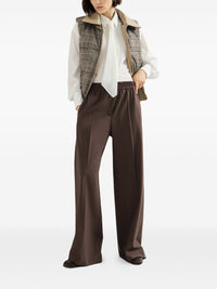BRUNELLO CUCINELLI Brunello Cucinelli Women Loose Fit Wool Trousers
