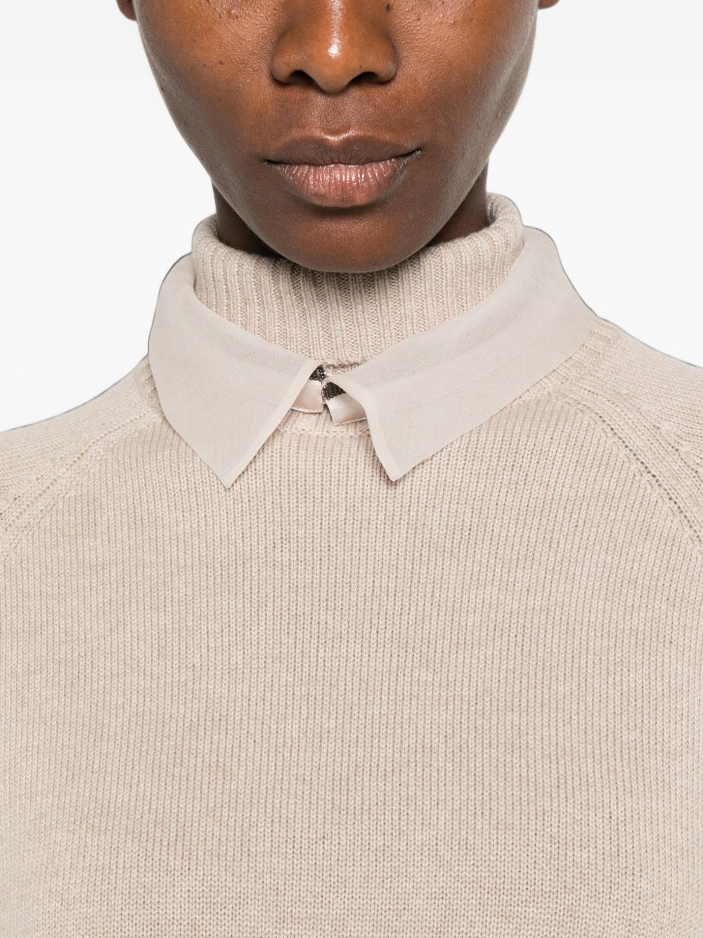 Brunello Cucinelli Women Cashmere Turtle-Neck Sweater