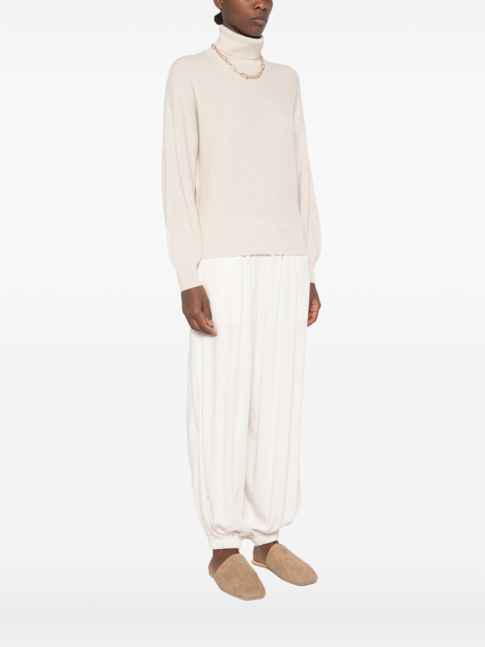 Brunello Cucinelli Women Cashmere Turtle-Neck Jumper