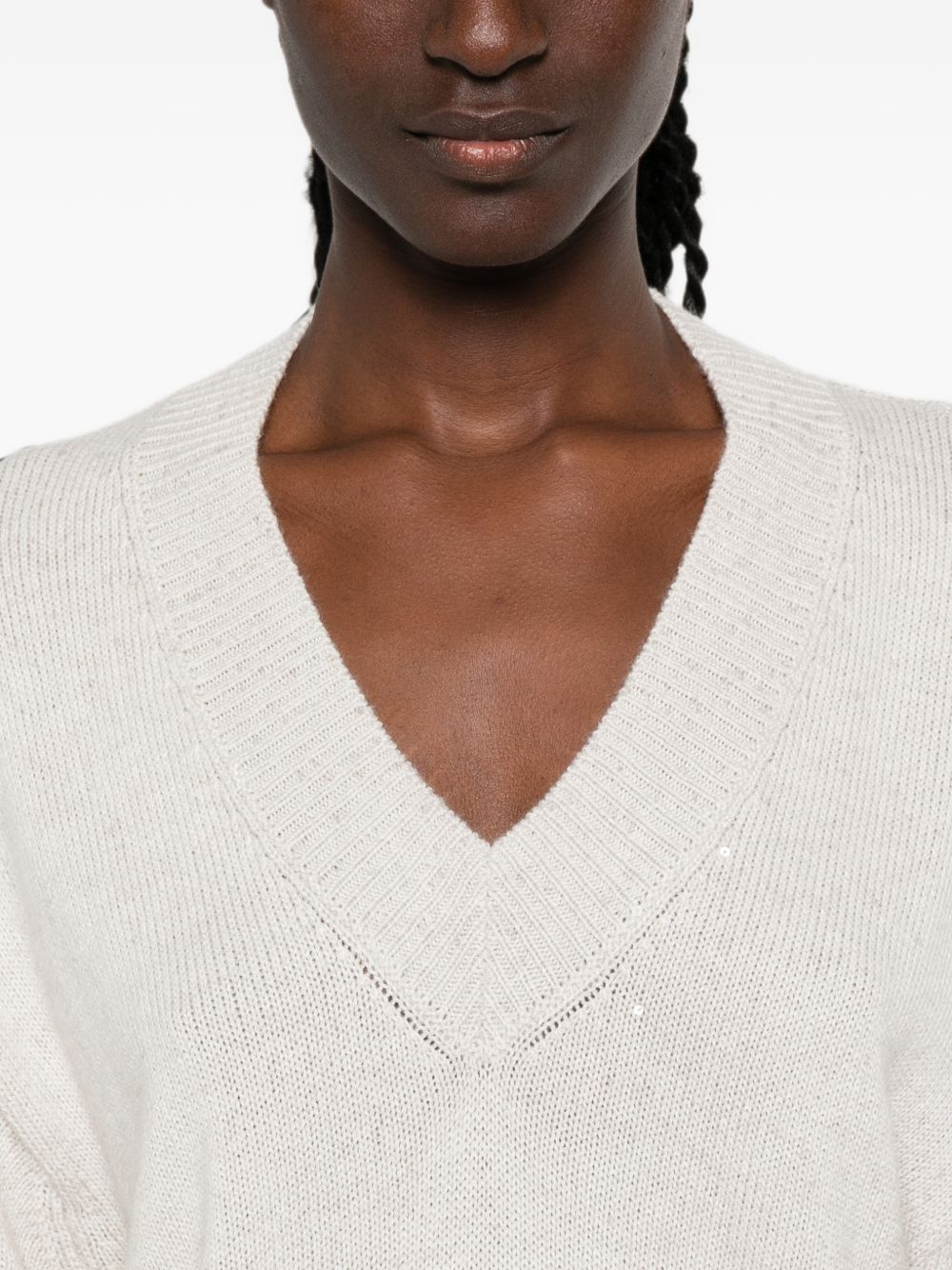 Brunello Cucinelli Women Cashmere And Silk Blend Sweater