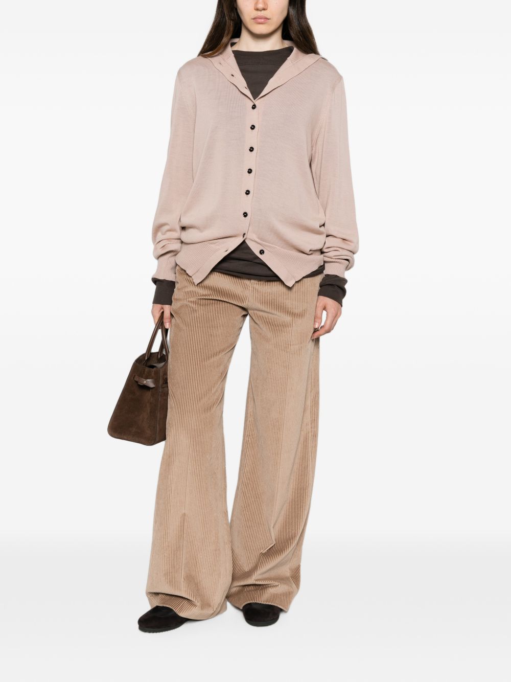 BRUNELLO CUCINELLI Brunello Cucinelli Women Velvet Wide-Leg Trousers