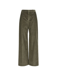 Brunello Cucinelli Women Velvet Wide-Leg Trousers