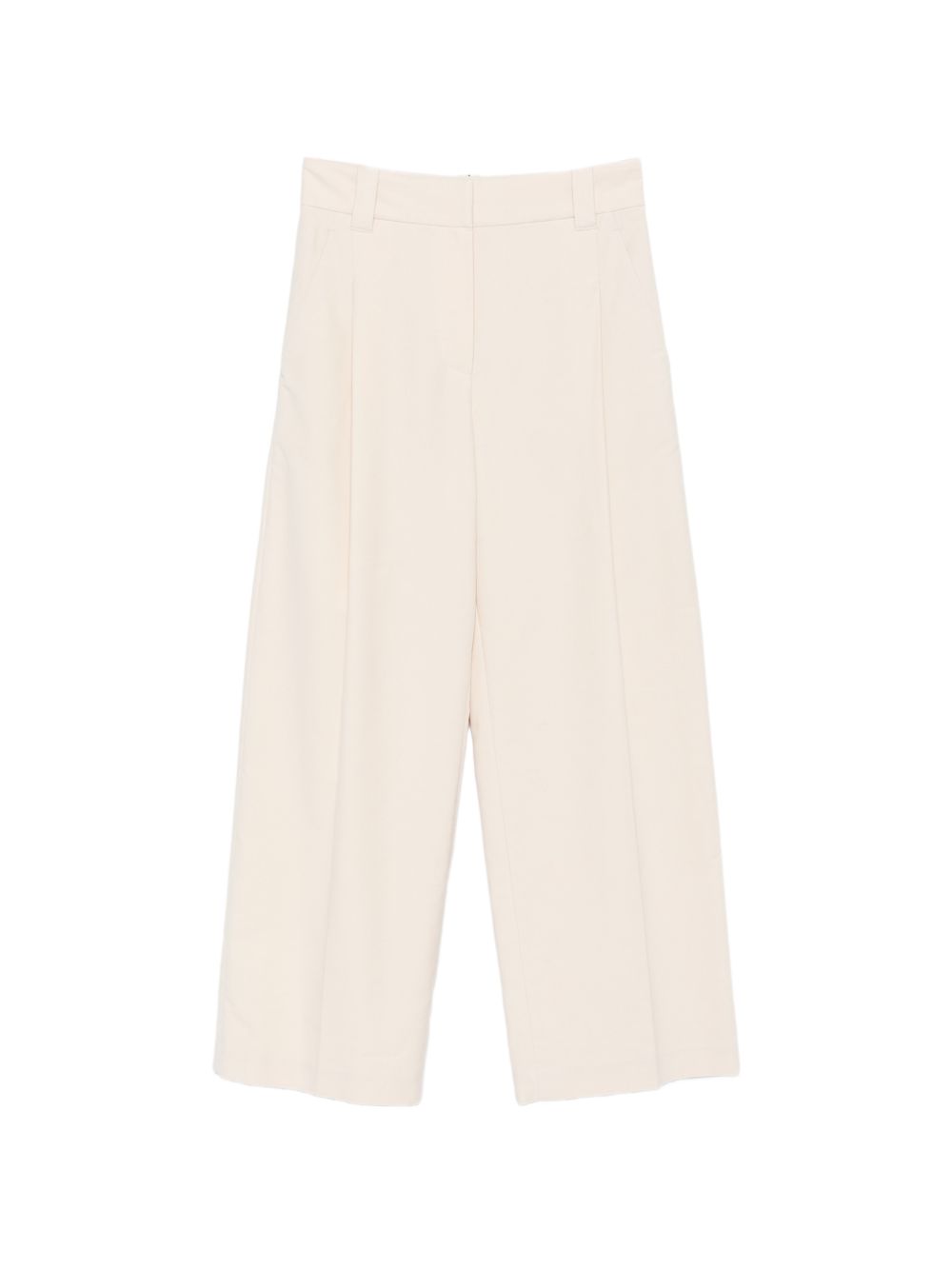 Brunello Cucinelli Women Cotton Wide-Leg Trousers