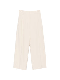 Brunello Cucinelli Women Cotton Wide-Leg Trousers