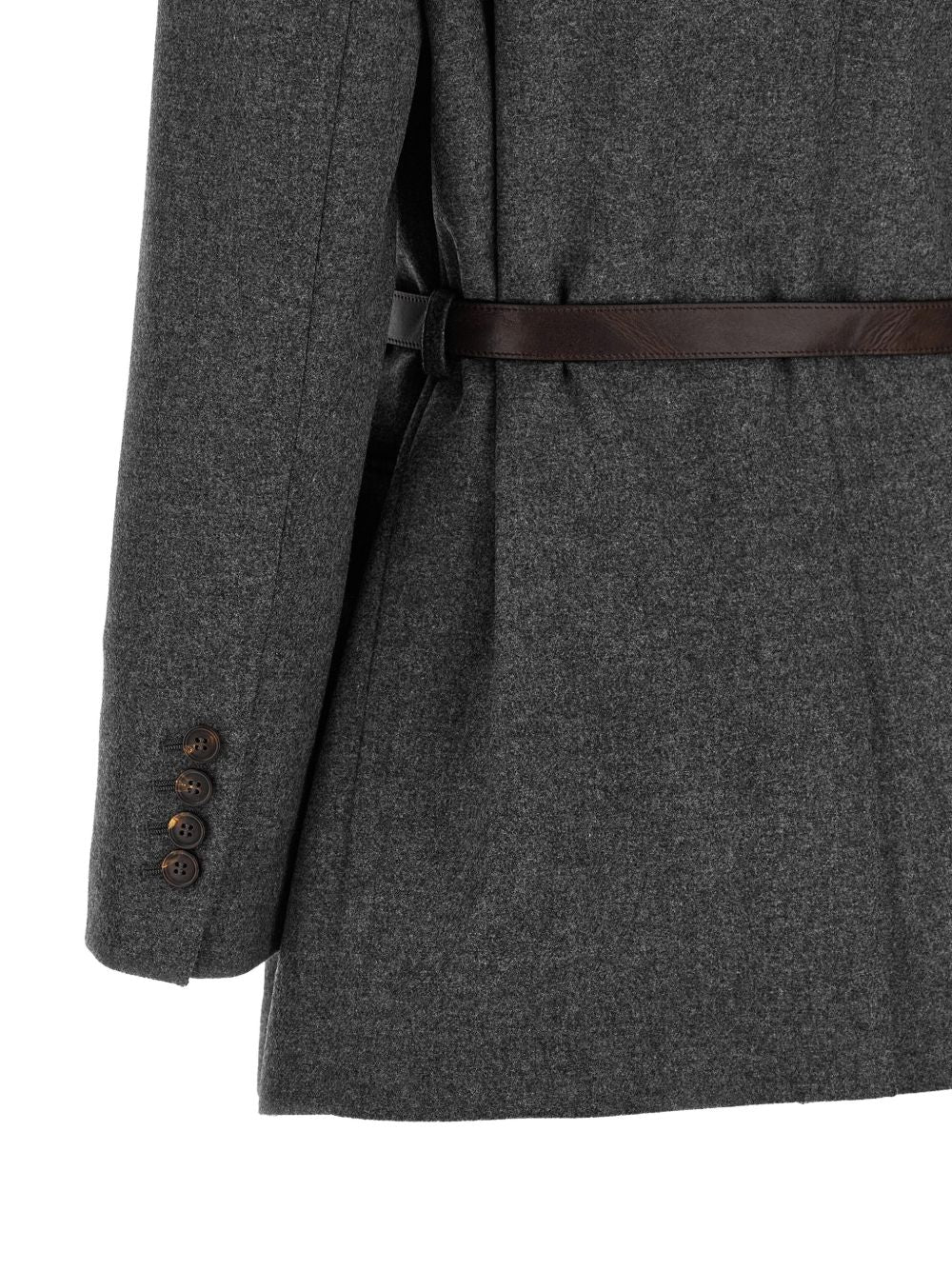 BRUNELLO CUCINELLI Brunello Cucinelli Women Wool Single-Breasted Blazer Jacket