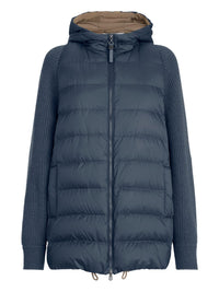 Brunello Cucinelli Women Nylon Midi Down Jacket