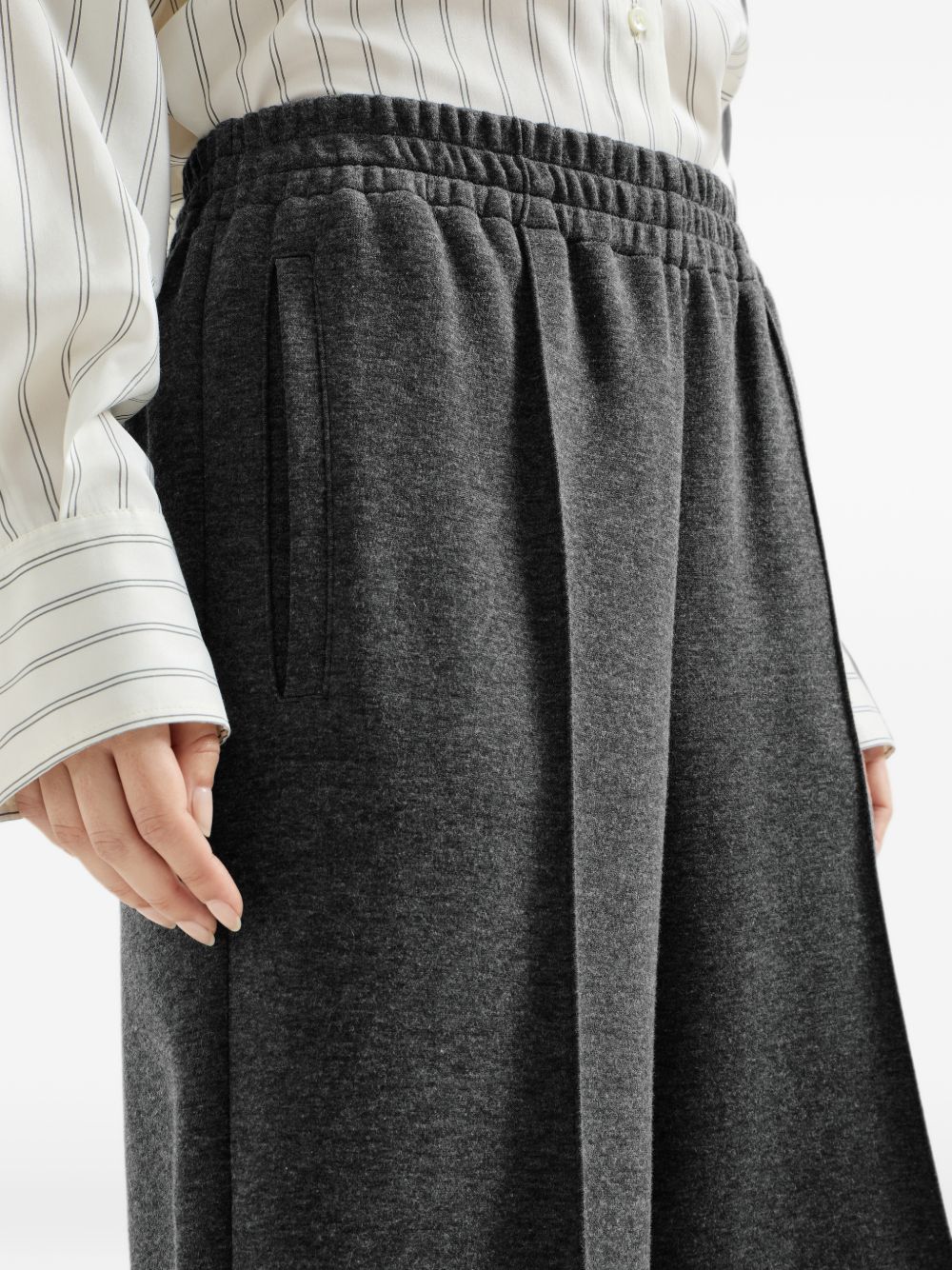 BRUNELLO CUCINELLI Brunello Cucinelli Women Cotton And Cashmere Trousers