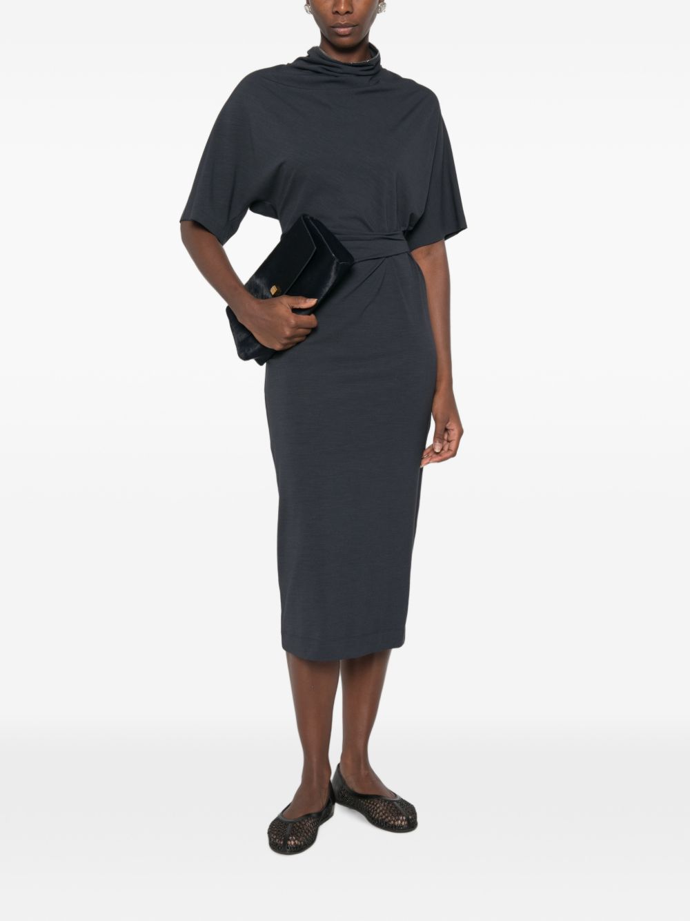 Brunello Cucinelli Women Wool Blend Long Dress